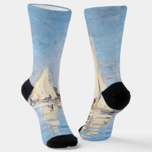 Chaussette Claude Monet - Régates à Argenteuil