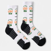 CHAUSSETTE CLIENT SIMPLE CONTEMPORAIN PROPRE BLANC MODE (Droite)