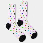 Chaussette Clown pois d'Halloween (Droite)