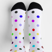 Chaussette Clown pois d'Halloween (Haut)