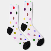 Chaussette Clown pois d'Halloween (Droite)