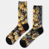 Chaussette Cluster Citrouille de la bande (Gauche)