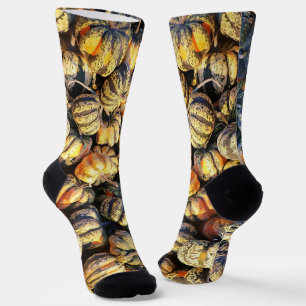 Chaussette Cluster Citrouille de la bande
