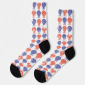 Chaussette Coastal Americana Seashells (Gauche)