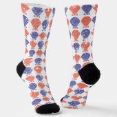 Chaussette Coastal Americana Seashells (Angulaire)
