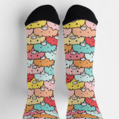 Chaussette Cochons mignons motif sans joint pour amoureux des (Haut)