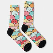 Chaussette Cochons mignons motif sans joint pour amoureux des (Droite)