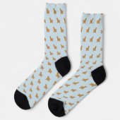 Chaussette Cocker Spaniel Chien se reproduit Motif (Gauche)