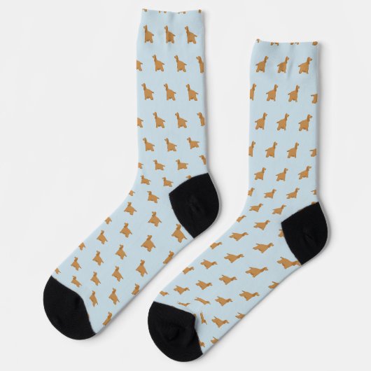 Chaussette Cocker Spaniel Chien se reproduit Motif (Gauche)