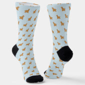 Chaussette Cocker Spaniel Chien se reproduit Motif (Angulaire)
