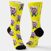 Chaussette cœur (Angulaire)