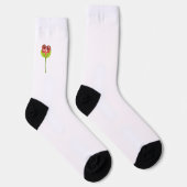 Chaussette cœur cache-cache (Droite)