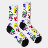 Chaussette Cœur de caniche (Droite)