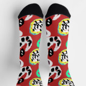 Chaussette Coeur de Saint-Valentin dalmate (Haut)