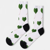 Chaussette Coeur feuille (Gauche)