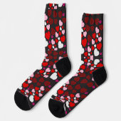 Chaussette cœurs (Gauche)