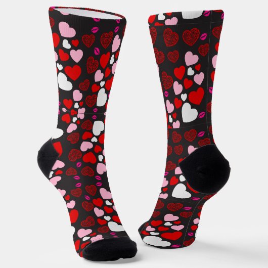 Chaussette cœurs (Angulaire)