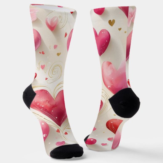 Chaussette Coeurs comme les nôtres (Angulaire)