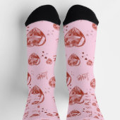 Chaussette Coeurs cristaux (Haut)