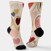 Chaussette Coeurs d'amour (Angulaire)
