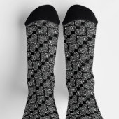 Chaussette Coeurs de notes musicales (Haut)