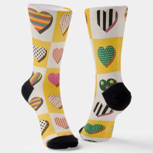 Chaussette Cœurs doux