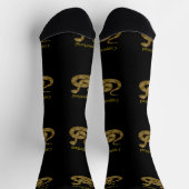 Chaussette Coiled Copperhead Snake Thunder_Cove (Haut)