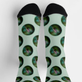 Chaussette Colibri à gorge rubis - photo originale (Haut)