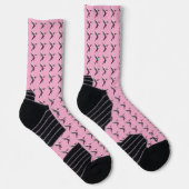 Chaussette Colibri rose (Droite)