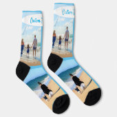 Chaussette Collage photo personnalisé Chaussettes vos photos  (Droite)