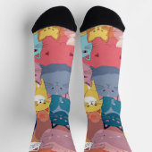 Chaussette Collection de chaussettes adorables inspirées de c (Haut)