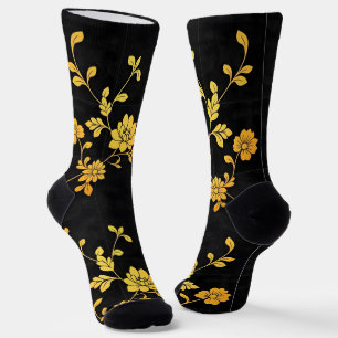 Chaussette Collection florale tendance luxe élégant