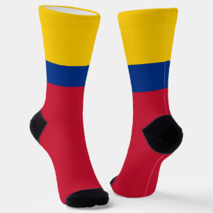 Chaussette Colombie Drapeau National Fun Patriotique Colombie