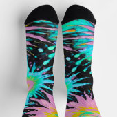 Chaussette Color Splash Abstract Art (Haut)