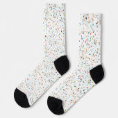 Chaussette Coloré Confetti Motif Automne (Gauche)