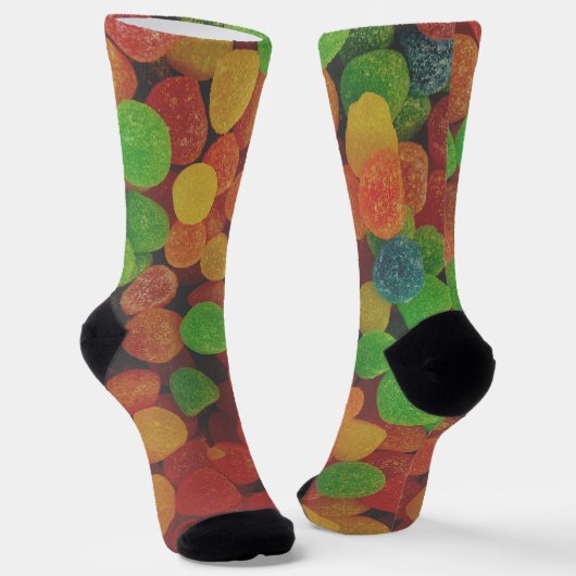 Chaussette Colorful Gumdrops Candy Quirky (Angulaire)