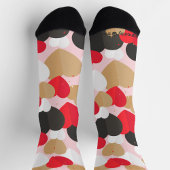 Chaussette Colorful Hearts Crew Socks