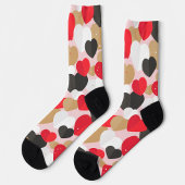 Chaussette Colorful Hearts Crew Socks