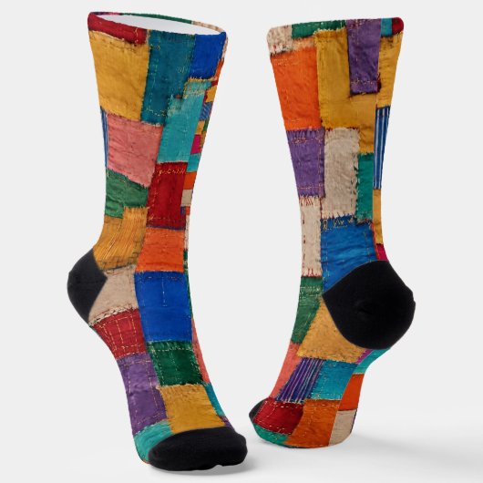 Chaussette Colorful Modern Patchwork (Angulaire)