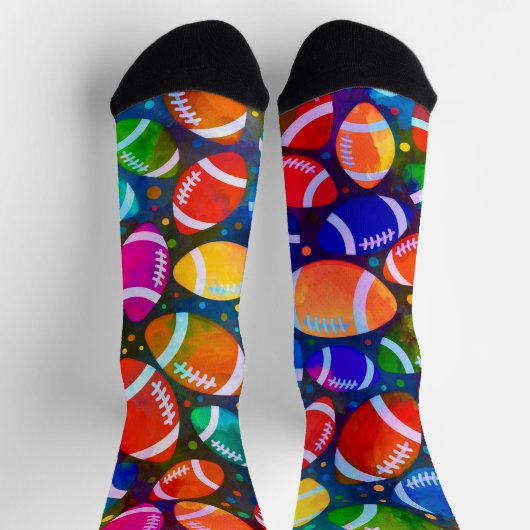 Chaussette Colorful pattern (Haut)