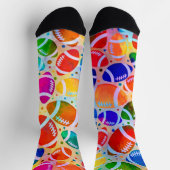 Chaussette Colorful pattern (Haut)