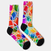 Chaussette Colorful pattern (Droite)