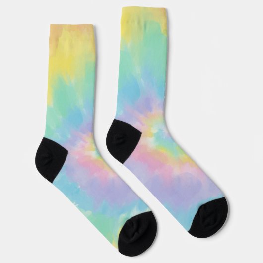 Chaussette Colorful rainbow Tie Dye Pattern (Droite)