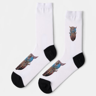 Chaussette Colourful Quirky Owl Socks