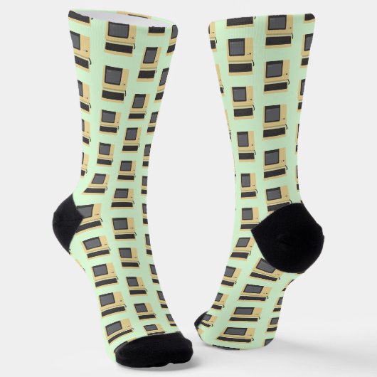 Chaussette Complètement Vaxxed Funny Geek plaisanterie inform (Angulaire)