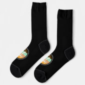 Chaussette Conception 3.14 Journée nationale de Pi - Idée cad (Gauche)