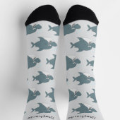 Chaussette Conception Chaussettes Requin (Haut)