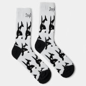 Chaussette Conception de baleine tueuse Chaussettes (Droite)
