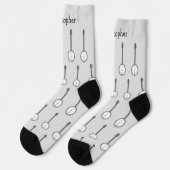 Chaussette Conception de banjo pour chaussettes (Gauche)