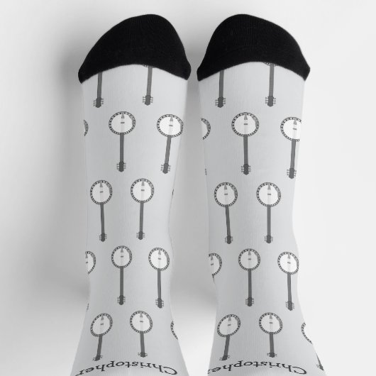 Chaussette Conception de banjo pour chaussettes (Haut)